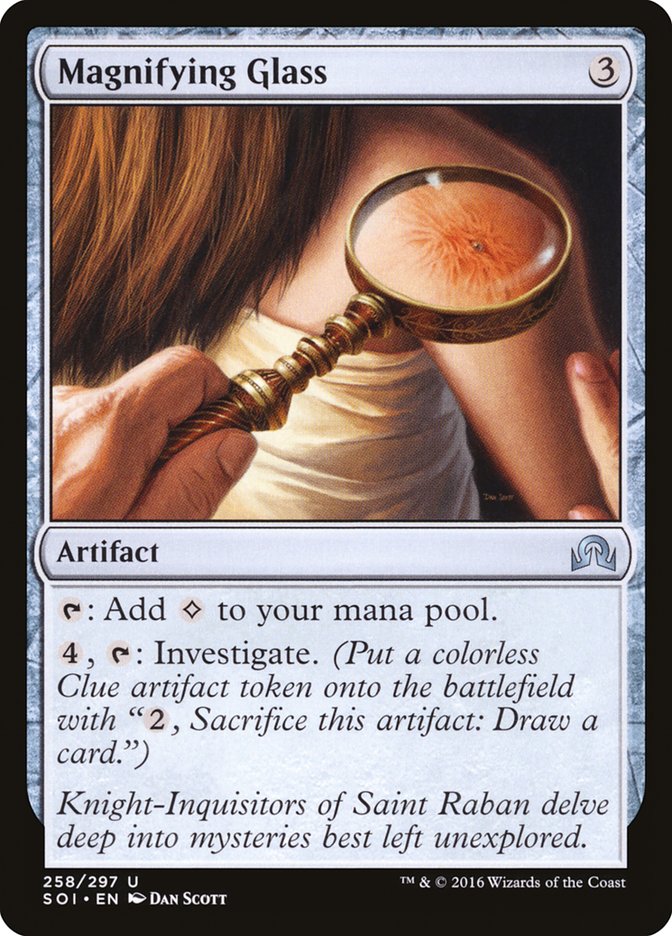 Magnifying Glass [Shadows over Innistrad] | Card Merchant Takapuna