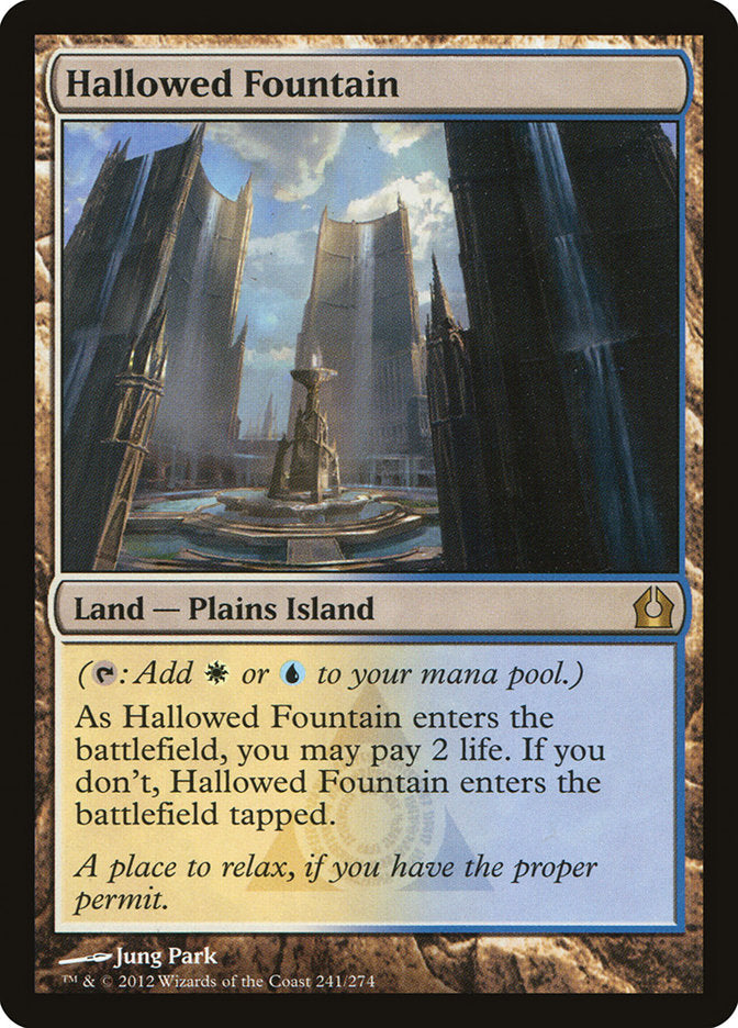 Hallowed Fountain [Return to Ravnica] | Card Merchant Takapuna