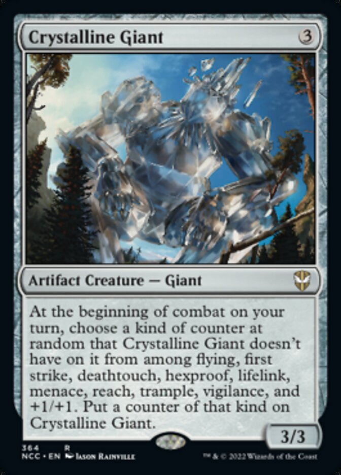 Crystalline Giant [Streets of New Capenna Commander] | Card Merchant Takapuna