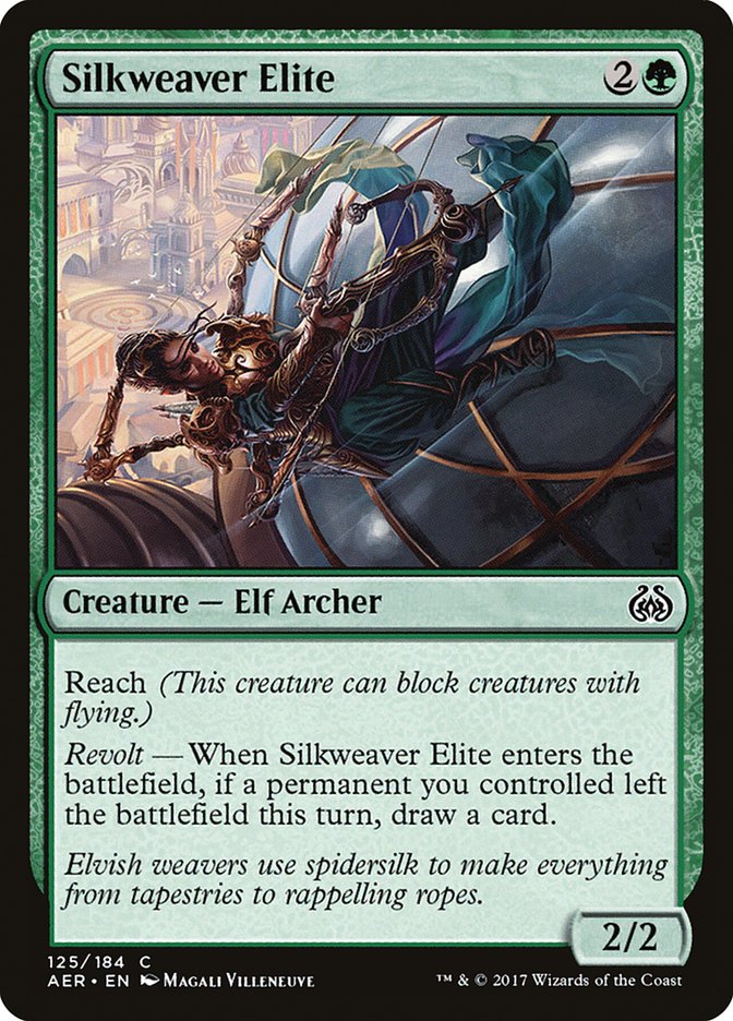 Silkweaver Elite [Aether Revolt] | Card Merchant Takapuna