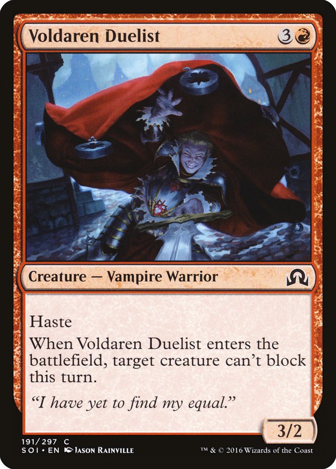 Voldaren Duelist [Shadows over Innistrad] | Card Merchant Takapuna