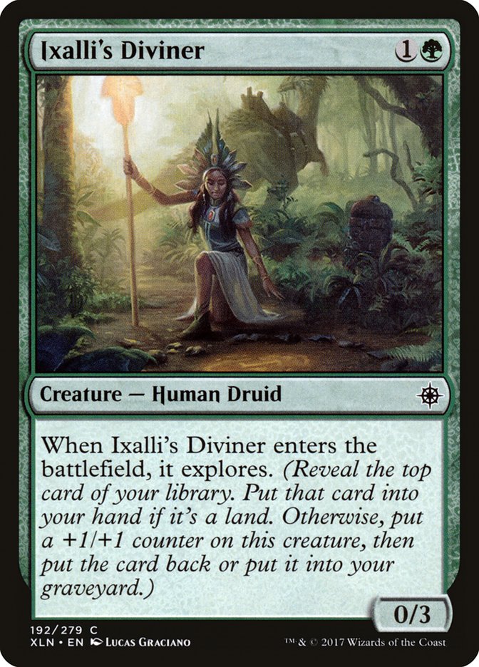 Ixalli's Diviner [Ixalan] | Card Merchant Takapuna