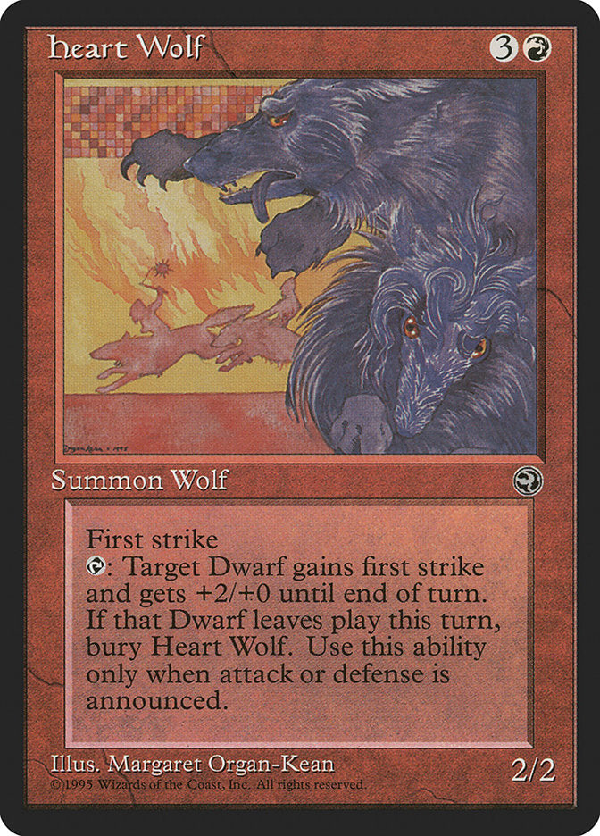 Heart Wolf [Homelands] | Card Merchant Takapuna