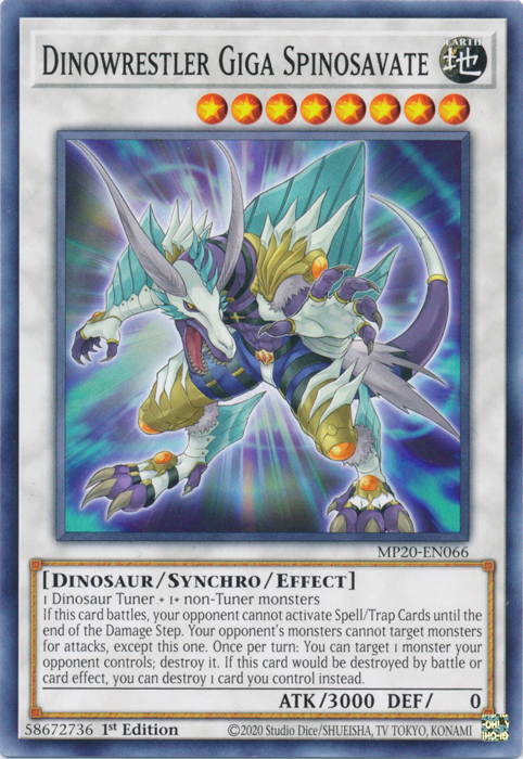 Dinowrestler Giga Spinosavate [MP20-EN066] Common | Card Merchant Takapuna