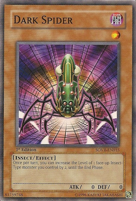 Dark Spider [SOVR-EN015] Common | Card Merchant Takapuna