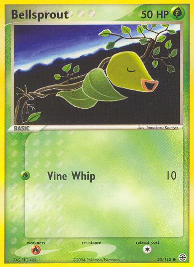 Bellsprout (53/112) [EX: FireRed & LeafGreen] | Card Merchant Takapuna