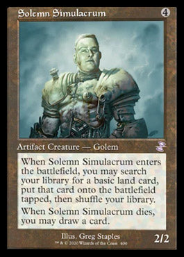 Solemn Simulacrum (Timeshifted) [Time Spiral Remastered] | Card Merchant Takapuna