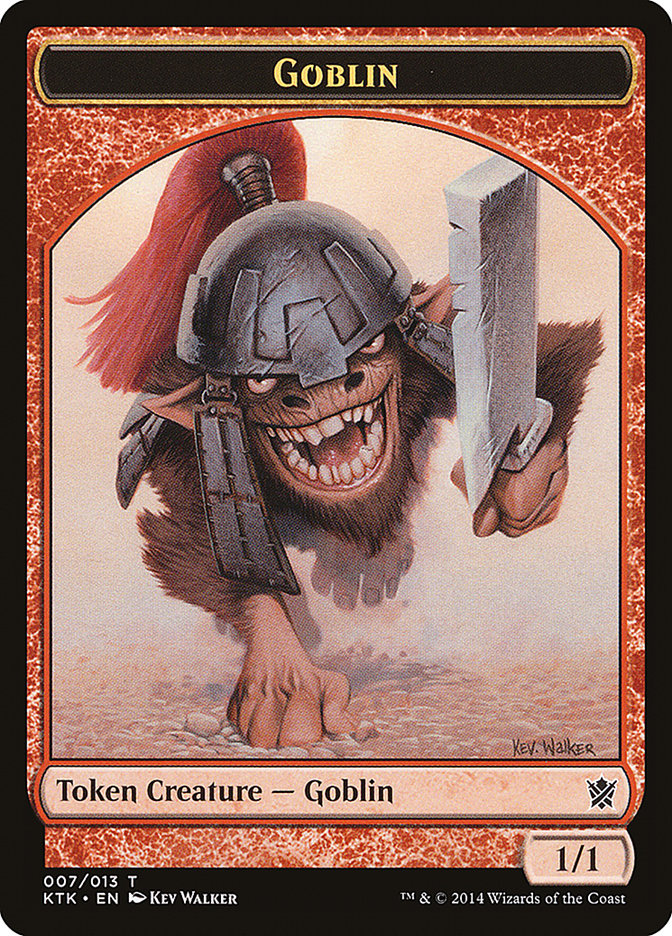 Goblin Token [Khans of Tarkir Tokens] | Card Merchant Takapuna