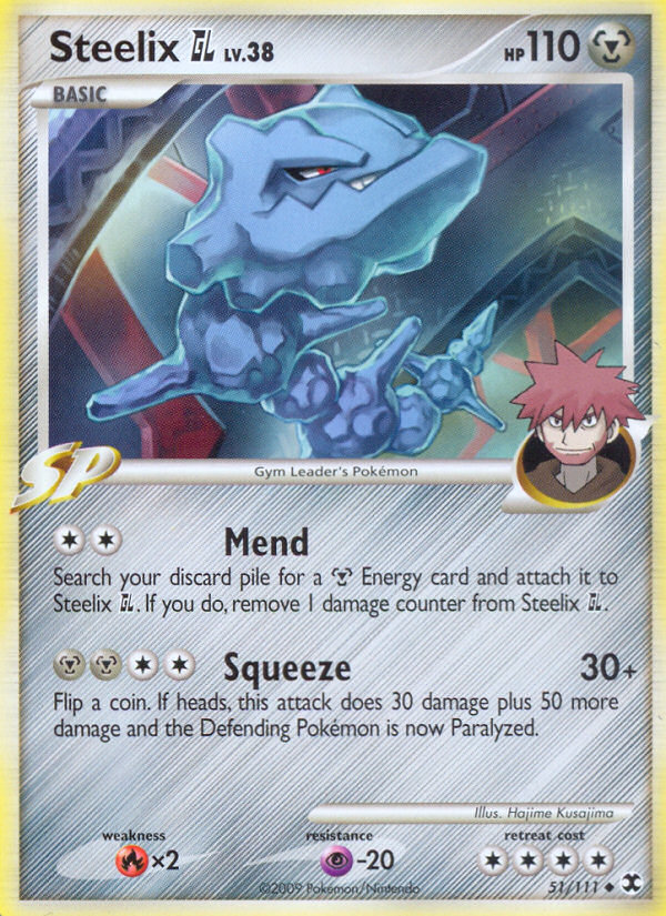 Steelix GL (51/111) [Platinum: Rising Rivals] | Card Merchant Takapuna