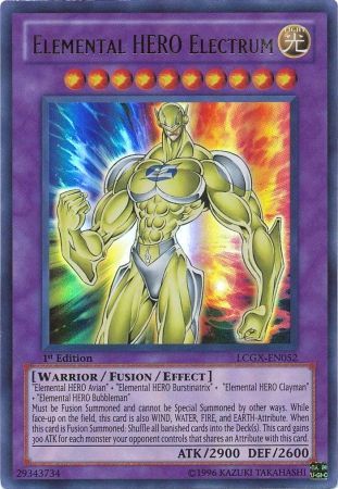 Elemental HERO Electrum [LCGX-EN052] Ultra Rare | Card Merchant Takapuna