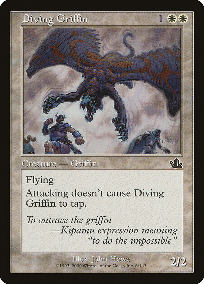 Diving Griffin [Prophecy] | Card Merchant Takapuna