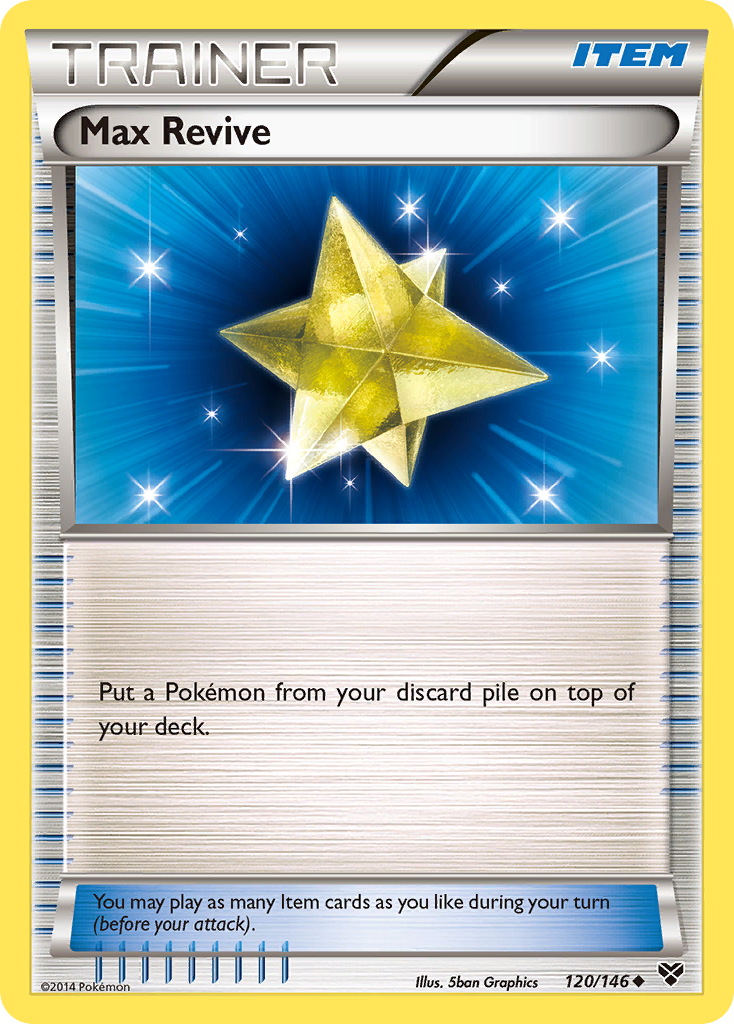 Max Revive (120/146) [XY: Base Set] | Card Merchant Takapuna