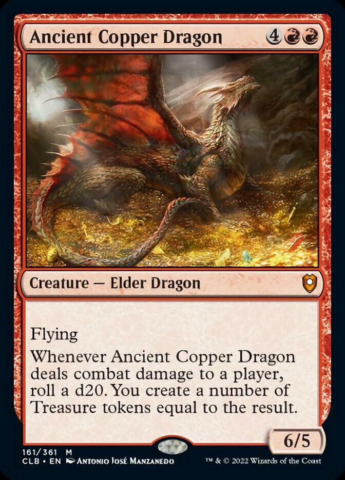 Ancient Copper Dragon [Commander Legends: Battle for Baldur's Gate] | Card Merchant Takapuna