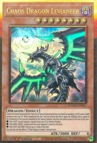 Chaos Dragon Levianeer (Alternate Art) [MAGO-EN017] Gold Rare | Card Merchant Takapuna