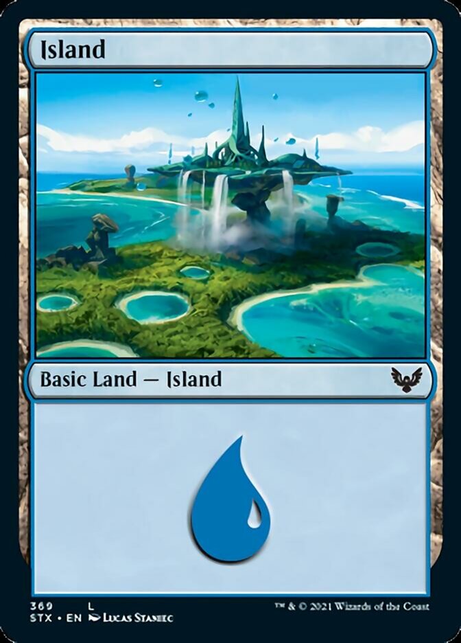 Island (369) [Strixhaven: School of Mages] | Card Merchant Takapuna