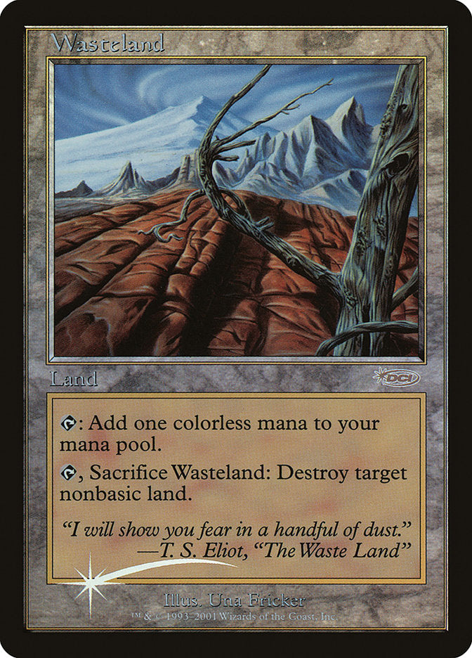 Wasteland [Magic Player Rewards 2001] | Card Merchant Takapuna