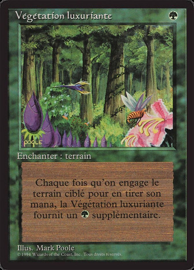 Wild Growth [Foreign Black Border] | Card Merchant Takapuna