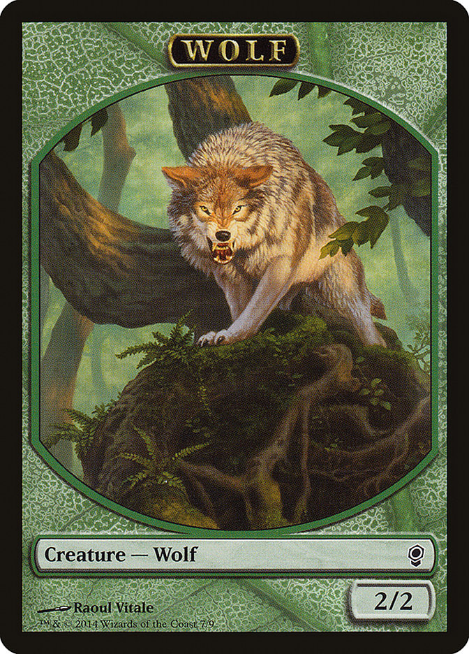 Wolf Token [Conspiracy Tokens] | Card Merchant Takapuna