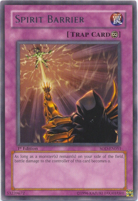 Spirit Barrier [SOD-EN051] Rare | Card Merchant Takapuna