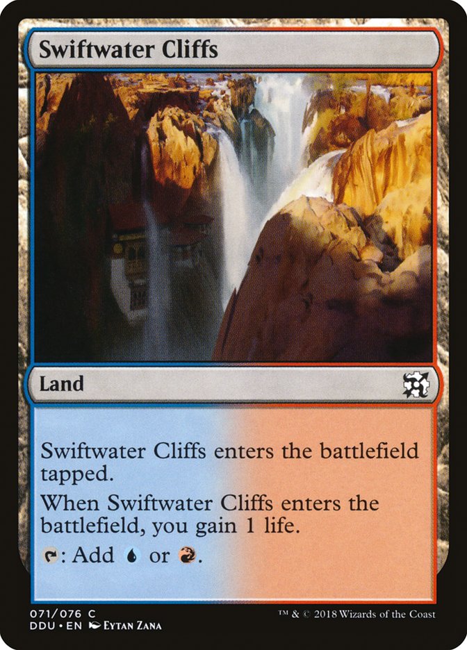 Swiftwater Cliffs [Duel Decks: Elves vs. Inventors] | Card Merchant Takapuna