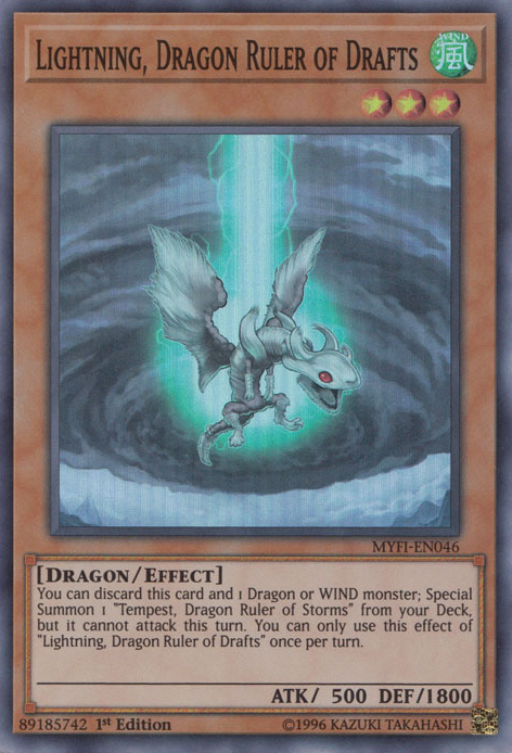 Lightning, Dragon Ruler of Drafts [MYFI-EN046] Super Rare | Card Merchant Takapuna