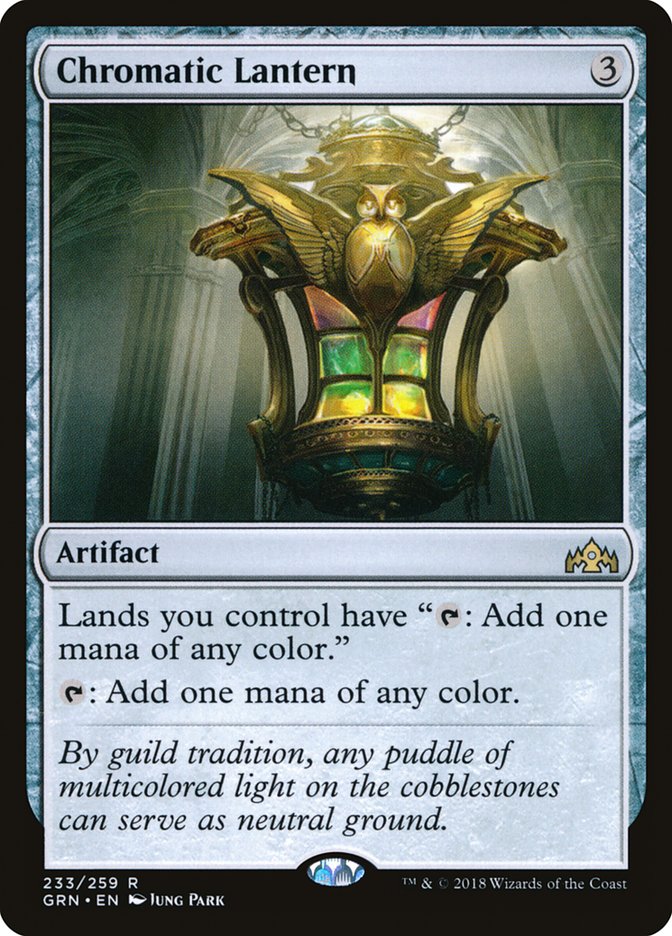 Chromatic Lantern [Guilds of Ravnica] | Card Merchant Takapuna