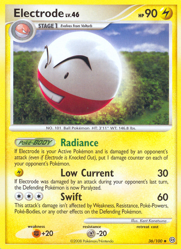 Electrode (36/100) [Diamond & Pearl: Stormfront] | Card Merchant Takapuna