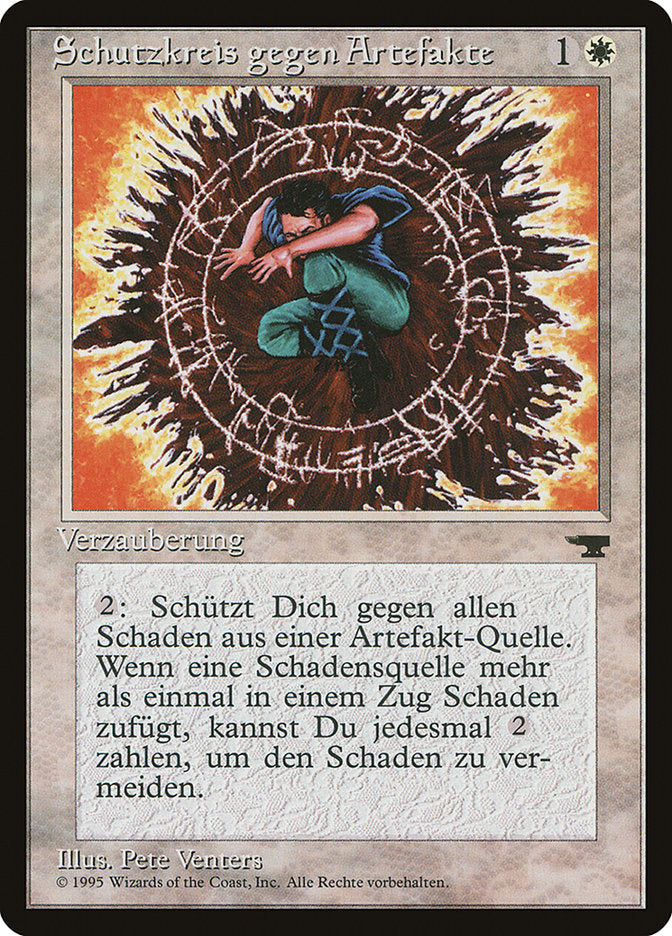 Circle of Protection: Artifacts (German) - "Schutzkreis gegen Artefakte" [Renaissance] | Card Merchant Takapuna