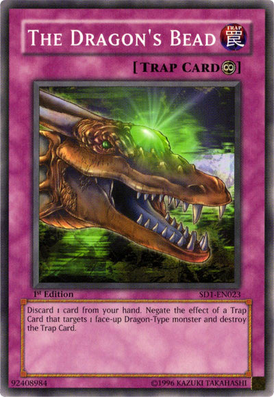 The Dragon's Bead [SD1-EN023] Common | Card Merchant Takapuna