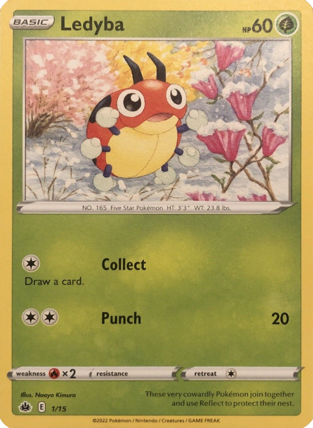 Ledyba (1/15) [McDonald's Promos: Match Battle] | Card Merchant Takapuna