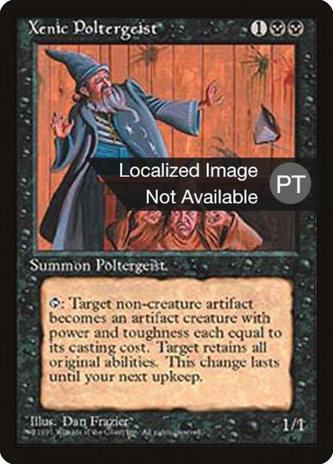 Xenic Poltergeist [Fourth Edition (Foreign Black Border)] | Card Merchant Takapuna