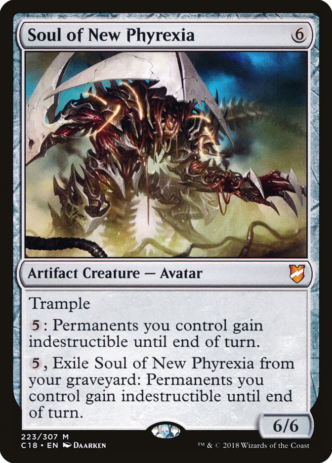 Soul of New Phyrexia [Commander 2018] | Card Merchant Takapuna