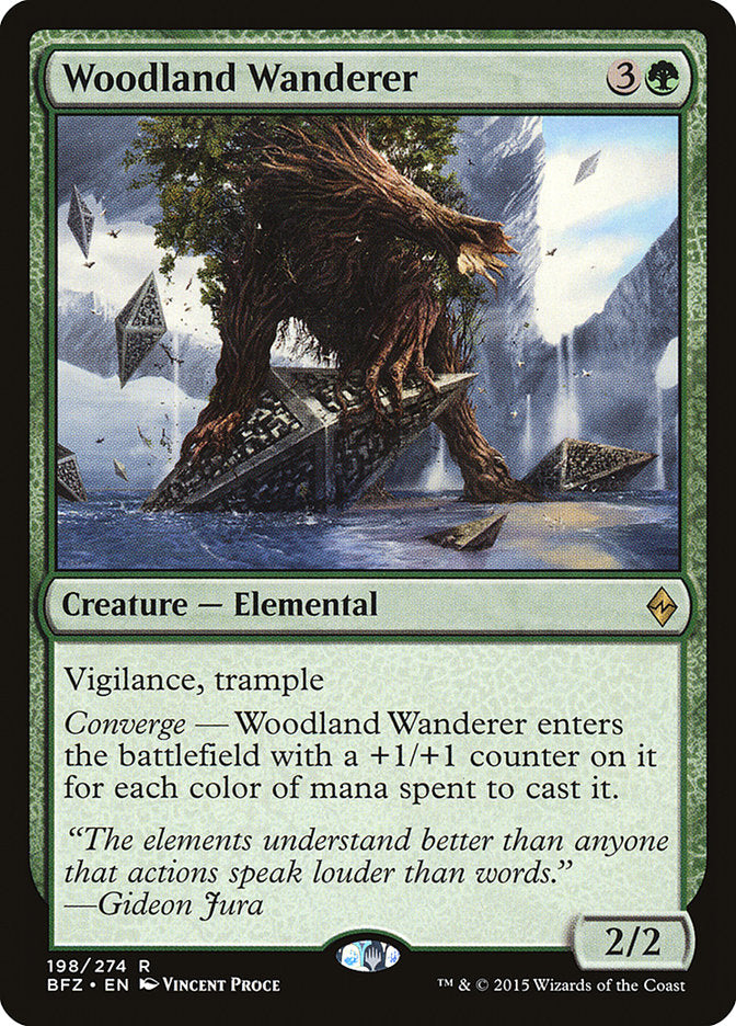 Woodland Wanderer [Battle for Zendikar] | Card Merchant Takapuna