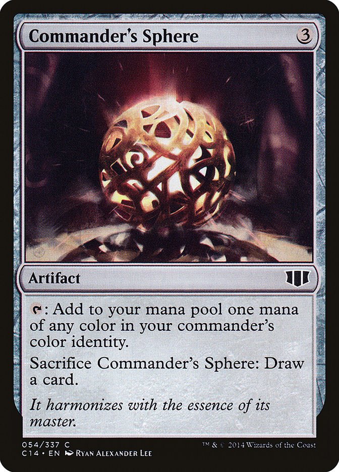 Commander's Sphere [Commander 2014] | Card Merchant Takapuna