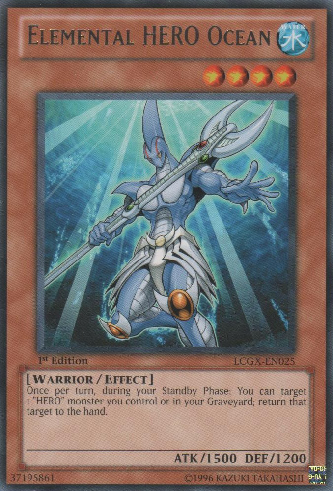 Elemental HERO Ocean [LCGX-EN025] Rare | Card Merchant Takapuna