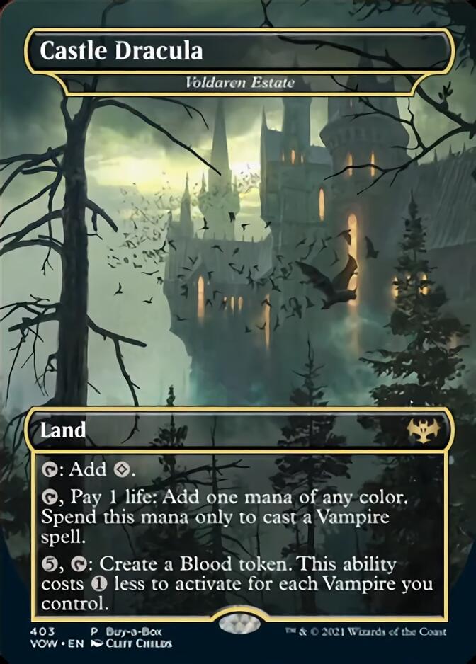 Voldaren Estate - Castle Dracula (Buy-A-Box) [Innistrad: Crimson Vow] | Card Merchant Takapuna