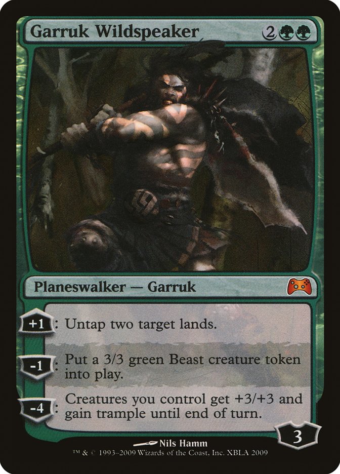 Garruk Wildspeaker (Duels of the Planeswalkers Promos) [Duels of the Planeswalkers Promos 2009] | Card Merchant Takapuna