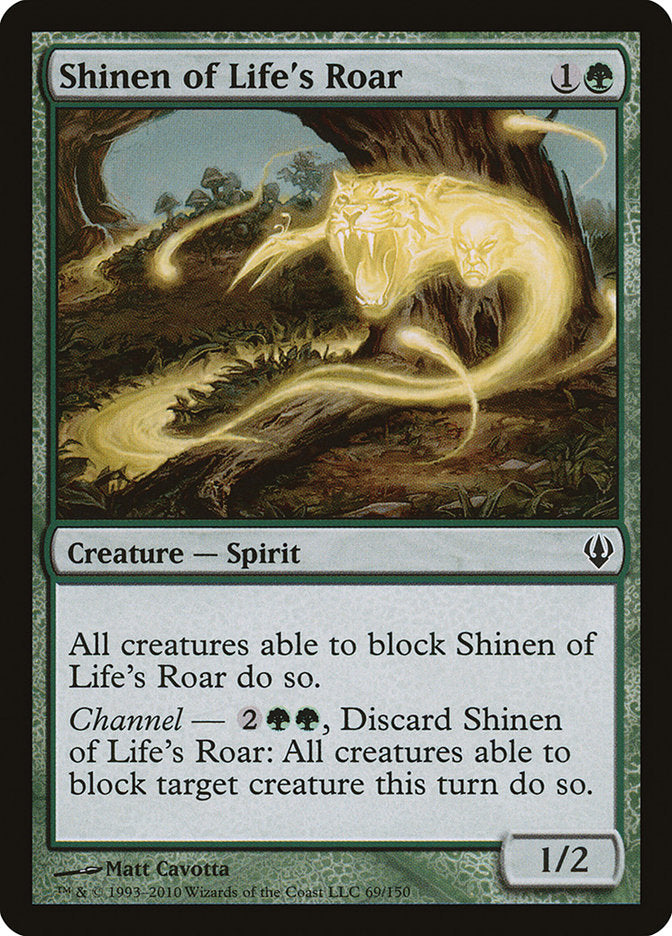 Shinen of Life's Roar [Archenemy] | Card Merchant Takapuna