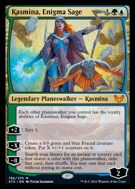 Kasmina, Enigma Sage [Strixhaven: School of Mages] | Card Merchant Takapuna