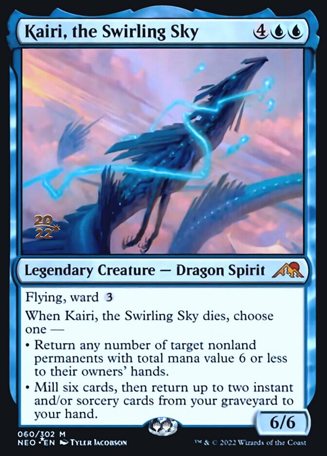 Kairi, the Swirling Sky [Kamigawa: Neon Dynasty Prerelease Promos] | Card Merchant Takapuna