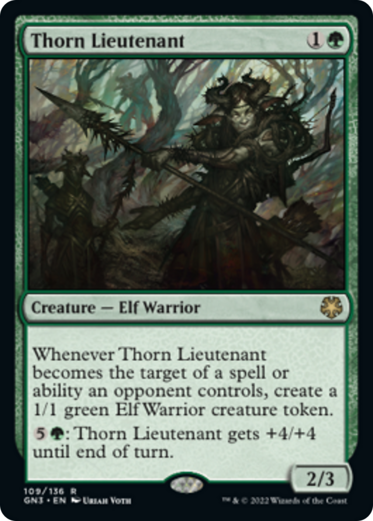 Thorn Lieutenant [Game Night: Free-for-All] | Card Merchant Takapuna