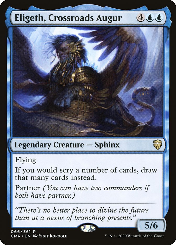 Eligeth, Crossroads Augur [Commander Legends] | Card Merchant Takapuna