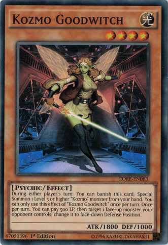 Kozmo Goodwitch [CORE-EN083] Super Rare | Card Merchant Takapuna