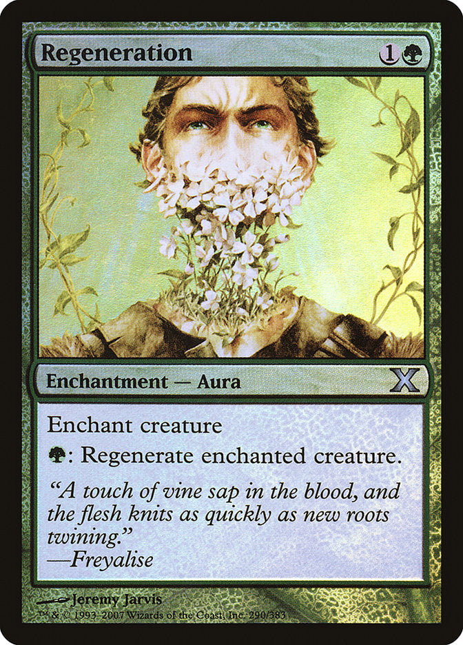 Regeneration (Premium Foil) [Tenth Edition] | Card Merchant Takapuna