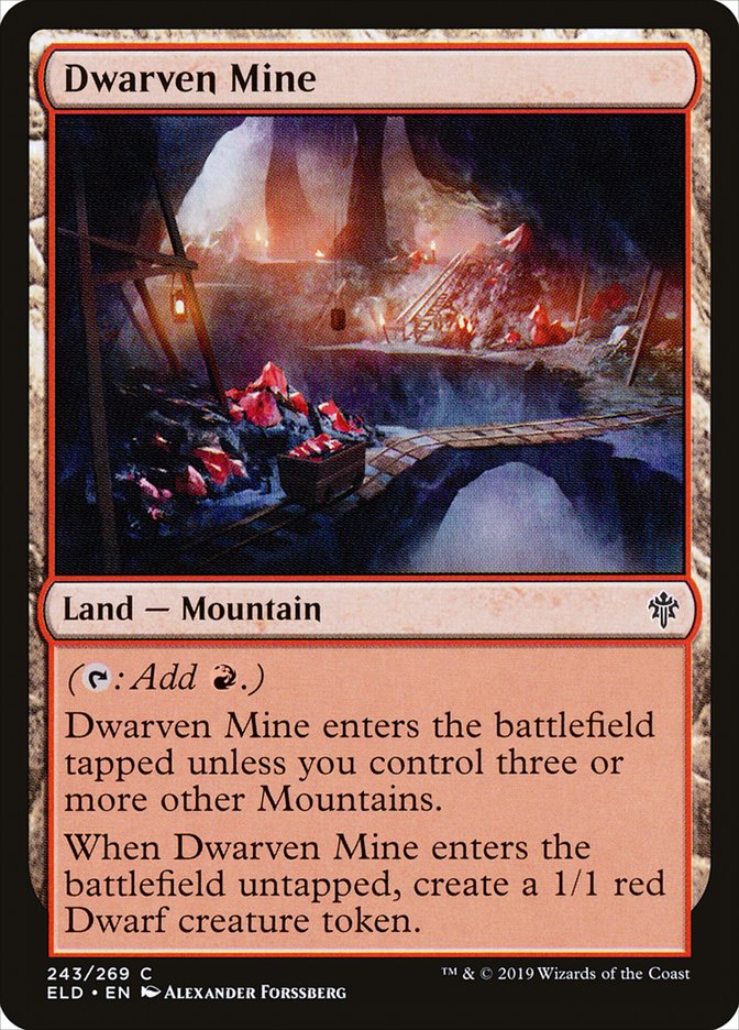 Dwarven Mine [Throne of Eldraine] | Card Merchant Takapuna