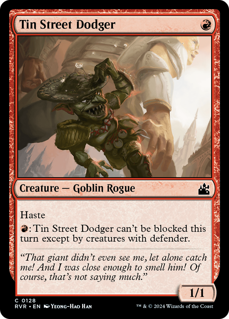 Tin Street Dodger [Ravnica Remastered] | Card Merchant Takapuna