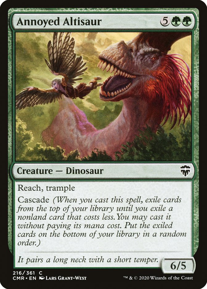 Annoyed Altisaur [Commander Legends] | Card Merchant Takapuna