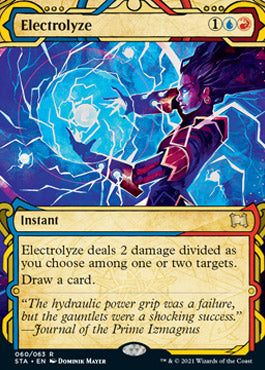 Electrolyze (Foil Etched) [Strixhaven: School of Mages Mystical Archive] | Card Merchant Takapuna