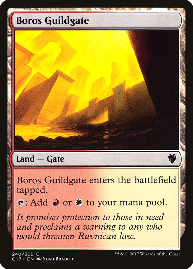 Boros Guildgate [Commander 2017] | Card Merchant Takapuna