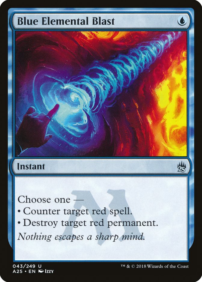 Blue Elemental Blast [Masters 25] | Card Merchant Takapuna